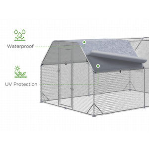 Großer Hühnerstall Direkt vom Hersteller Begehbarer Geflügelkäfig Hühnerauslauf Kaninchen-Habitat-Käfig Günstiger Preis - Product Image 5