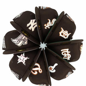 Cappello da Baseball Classico da Uomo con Visiera Piatta, Berretto Aderente a 6 Pannelli con Retro Chiuso, Alta Qualità, Originale, Gorras Snapback - Product Image 4