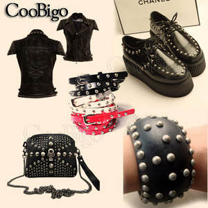 धातु मशरूम संवर्धन कीलक दौर स्पाइक Rivets डबल टोपी सजावट पंक रॉक चमड़े के बैग कपड़े सिलाई शिल्प DIY सामान 8mm - Product Image 6