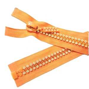 <span class=keywords><strong>Fermeture</strong></span> éclair en diamant noir à <span class=keywords><strong>double</strong></span> pierre, <span class=keywords><strong>fermeture</strong></span> éclair ouverte - Product Image 3