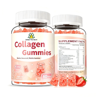 Gummies au collagène enrichies en nutriments avec plusieurs vitamines et biotine pour la santé de la peau et du système immunitaire