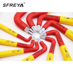 Llave Torx Aislada OEM F8052 Sfreya VDE 1000V, Personalizable, Grado Profesional, Herramientas Eléctricas Seguras de Cromo Vanadio - Product Image 5