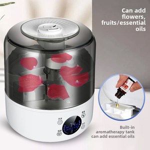 3L Large Capacity Ultrasonic Spray Desktop <b>Humidifier</b> with Timing Function Transparent Water for Household Use - Product Image 2