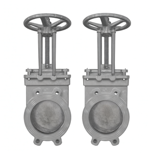 Vanne à guillotine en acier inoxydable COVNA B2Bclearance Sale, vanne à guillotine à poignée à roue, vanne à guillotine pour boues ANSI - Product Image 3