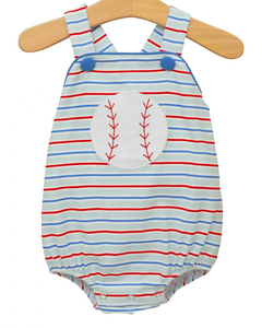 Précommande MOQ 5 – Nouveaux styles d'été pour bébés filles à rayures baseball – Vêtements de fratrie en gros – Boutique de vêtements doux et imprimés en coton biologique - Product Image 5