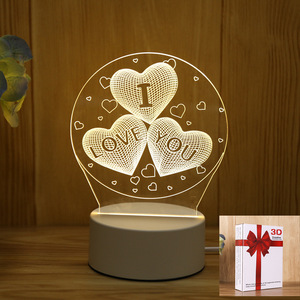 3D Night <strong>Lights</strong> Optical Illusion Lamps USB <strong>Plug</strong> LED Night Lamps Acrylic <strong>Light</strong> Bedroom Home Decor Night <strong>Lights</strong> - Product Image 5