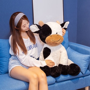 Peluches de <span class=keywords><strong>Vaca</strong></span> Babi de 25/35/50/70cm, Lindos y Suaves Animales de Peluche, <span class=keywords><strong>Vaca</strong></span> Sentada, <span class=keywords><strong>Vaca</strong></span> Lechera de Peluche - Product Image 3