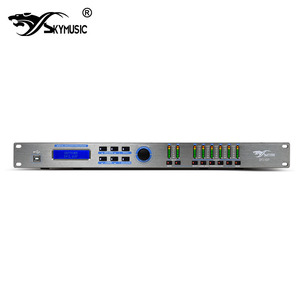 Processeur de son numérique DF2.6SP Advanced <span class=keywords><strong>2</strong></span>.6SP, largeur de bande de 4,75 octaves, gain réglable en pas de 0,1 dB pour rack audio professionnel - Product Image 1