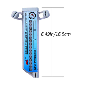 Luces LED Indicadoras de Doble Cara para Ruedas de Bicicleta, Luces de Advertencia para Neumáticos de Bicicleta de Montaña - Product Image 3