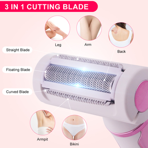 T20 4 en 1, machine d'épilation électrique pour femmes, machine d'épilation du visage, tondeuse à sourcils, faible bruit, rechargeable par USB - Product Image 4