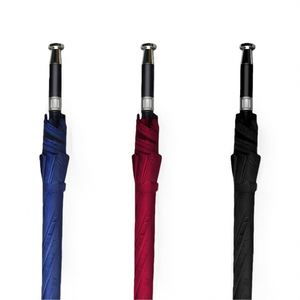 Wholesale 30 Inch <b>Large</b> Windproof Logo Prints Big Luxury Promotional Branded Custom Golf <b>Umbrella</b> - Product Image 3