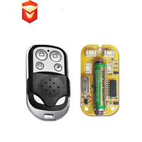 Control Remoto Inalámbrico RF de 2/4 Botones, 315MHz/433MHz, con Certificación CE, ROHS, FCC, UKCA, para Abrir Puertas de Garaje y Portones