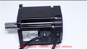 Motor de CA trifásico de 600W con controlador EtherCAT, 220VCA, alta velocidad 3000rpm, kit de potencia integrado V3M-060-R60S30JOH D - Product Image 2