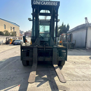 Uni Carriers 3 Ton Diesel Counterbalance Forklift 4X4 <b>Used</b> Outdoor Pavement Seated Operation - Product Image 1