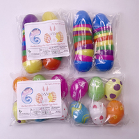 Oeuf surprise géant à remplir 35cm faveurs de fête de Pâques jouet en plastique cadeau pour enfants