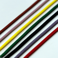Cordons en coton tressé de 5mm en corde de coton de couleur personnalisée Cordon de tuyauterie souple pour vêtement et chaussures