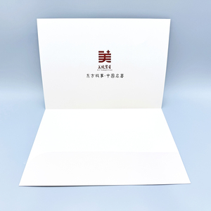 Bán buôn tùy chỉnh thiết kế in logo A4 giấy trắng tập tin tài liệu thư mục cho giấy chứng nhận văn phòng kinh doanh - Product Image 2