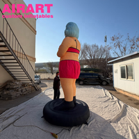 Figurines gonflables de haute qualité, hommes gonflables géants pour la publicité