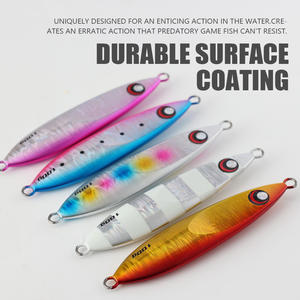 Jiggingpro-señuelo de <span class=keywords><strong>pesca</strong></span> de agua salada, anzuelo de plomo para Jigging, 60g 80g 100g 130g 160g - Product Image 3