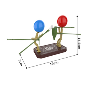 Mili bóng người đàn ông chiến đấu thủ công nhựa hàng rào con rối nhịp độ nhanh bóng trận chiến Robot bằng gỗ trò chơi chiến đấu - Product Image 5