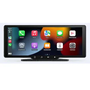 Hot sales 10.26inch PND dvd player built-in wireless carplay android auto for universal portable car screen dual BT