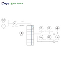 Onduleur et batterie lithium tout-en-un Deye 51,2 V 5 kWh 10 kWh 15 kWh – Batteries lithium-ion empilables pour système solaire