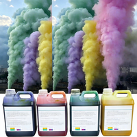 Fluide de recharge de haute qualité pour machines à brouillard et machines à fumée de scène, capacité 5L, pour brouillard coloré et fumée, compatible avec les machines à fumée pour révélation du sexe