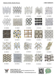 ديكور حائط حمام 2x2 بنمط شلال الشلال من الرخام الهندي الأخضر وحجر يونفو، بلاط حمام سباحة بمظهر حجري - Product Image 5