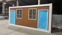 Maison conteneur pliable et compacte de 20 pieds à prix abordable – Mini-maison préfabriquée pour habitation, bureau ou stockage