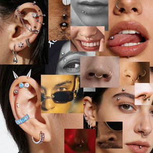 Nouveau clou sans vis en zircone, <span class=keywords><strong>boucle</strong></span> en titane 20g/18g/16g/14g G23, vis à pousser <span class=keywords><strong>pour</strong></span> <span class=keywords><strong>tragus</strong></span>, lèvre, nez, <span class=keywords><strong>pour</strong></span> mariage - Product Image 5