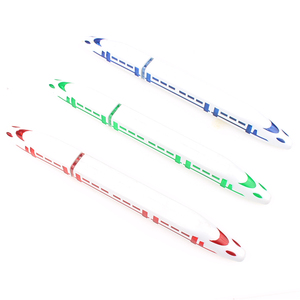 Stylo de haute qualité en forme de train à grande vitesse avec lumière LED clignotante géante à l'intérieur, logo personnalisé, bille pour cadeau d'enfant, souvenir - Product Image 3