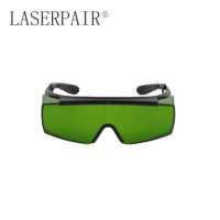 Lunettes de sécurité laser CE EN207 450 660 980 nm, protection laser multi-longueurs d'onde, lunettes de protection pour laser dentaire, indicateur de lumière rouge