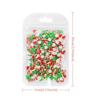 Vente chaude De Noël Holographique 3D Glitter Flocon De Neige Nail Décoration Coloré Fard À Paupières Corps Décor avec Matière Plastique