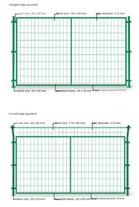 Clôture en treillis métallique galvanisé très vendue pour vergers, fermes et barrières <span class=keywords><strong>de</strong></span> <span class=keywords><strong>sécurité</strong></span> extérieures pour l'agriculture - Product Image 3