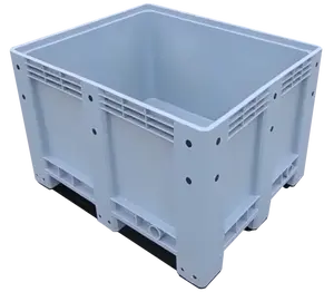 Stapelbare Plastic Pallet Opslag Container Ijs Containers
