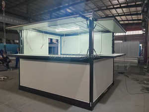 Installation rapide, boutique pliable extensible de 10 pieds, kiosque portable, café, magasin, étanche, isolé, préfabriqué, stand de vente au détail - Product Image 6