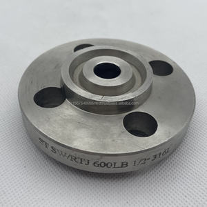 Brida de Acero Inoxidable y Acero al Carbono Clase 2500 ASME B 16.5 con Cuello de Soldadura de 6 Pulgadas 150 SW RTJ - Product Image 1