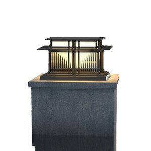Lampe murale d'extérieur carrée à LED en aluminium, étanche, pour jardin, montage en surface, 110-240V, diffuseur en verre trempé - Product Image 5