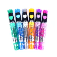 4-Kleur Amazon Populaire Shimmer Kleurrijke Holografische Glitter Tattoo Gel Inkt Pen