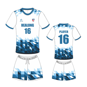 2017 Latest Design Youth Blank <span class=keywords><strong>Used</strong></span> Green Cheap Wholesale <span class=keywords><strong>Soccer</strong></span> Uniform - Product Image 5