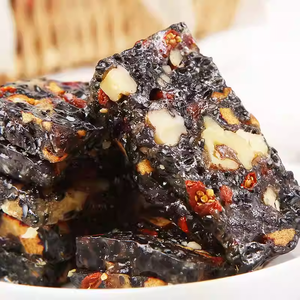 Délicieuses pâtisseries aux noix, spécialité chinoise, saveur sésame noir, bonbons moelleux aux noix pour les acheteurs en gros - Product Image 2