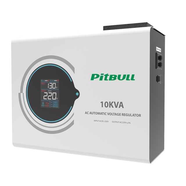 Triac Control Aluminum Material Voltage Regulator Pitbull Single Phase ITK-B Model 99% Efficiency Home & Industrial Use 100% AC