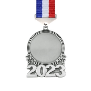 <b>Cheap</b> Personalized Ribbons Champions League Blank Year 2023 Award Plaque Sports Metal Custom Design Medals - Product Image 4