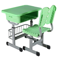 Bureaux et chaises réglables en hauteur pour les élèves du primaire et du secondaire, cours de soutien renforcés pour les écoles