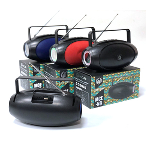 2020 New MCE-<span class=keywords><strong>N8</strong></span> Loa Không Dây Loa Siêu Trầm Với Các Ăng-ten Đài Phát Thanh Bluetooth Loa Với Người Giữ Điện Thoại - Product Image 2