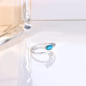 925 स्टर्लिंग चांदी मरकत पैर की अंगुली की अंगूठी पैर आभूषण खुले पैर की अंगुली के छल्ले थोक समायोज्य पैर की अंगुली चांदी के छल्ले - Product Image 5