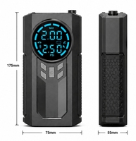 Portable 2-in-1 Car Jump Starter & Digital Tire Inflator, Emergency Battery Booster Air Compressor with Power Bank & LED Light