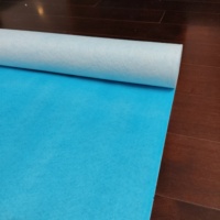 Protection de sol en feutre plastique auto-adhésive de haute qualité à alimentation directe pour la rénovation de salons et les déménagements, utilisation multi-scènes