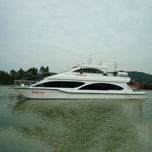 Barco Turístico de 22.8m, Fibra de Vidrio, Motor Diésel Intraborda, Embarcación de Entretenimiento de Lujo - Product Image 1