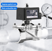 Vanne à impulsion anti-explosion, électrovanne antidéflagrante FBDF-10P DN8 10Bar DC12V pour la gestion des pipelines